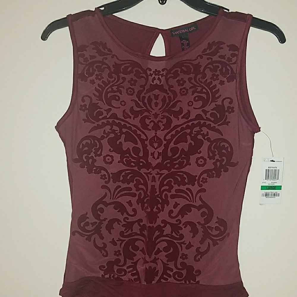 New Velvet Bodysuit